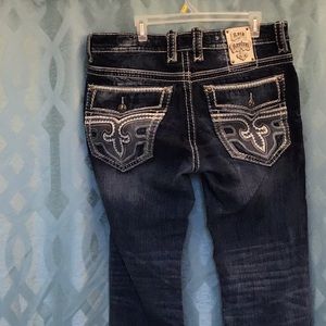 Rock revival men’s size 38, inseam 31 jeans, excellent condition, worn once